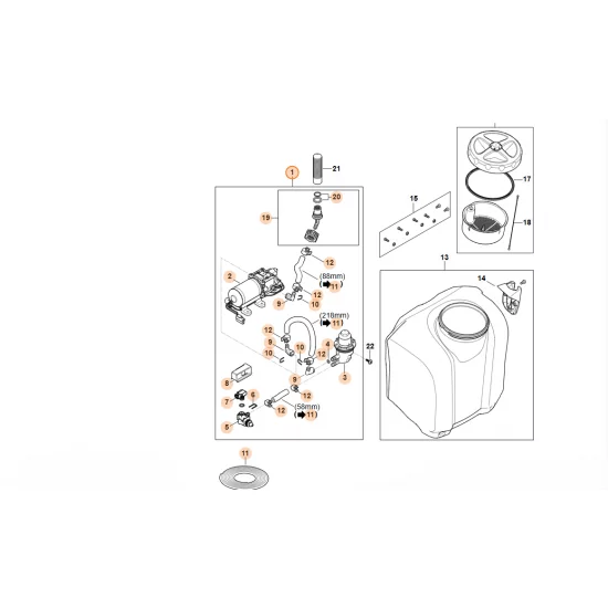 STIHL  Pompa 4854 700 5601